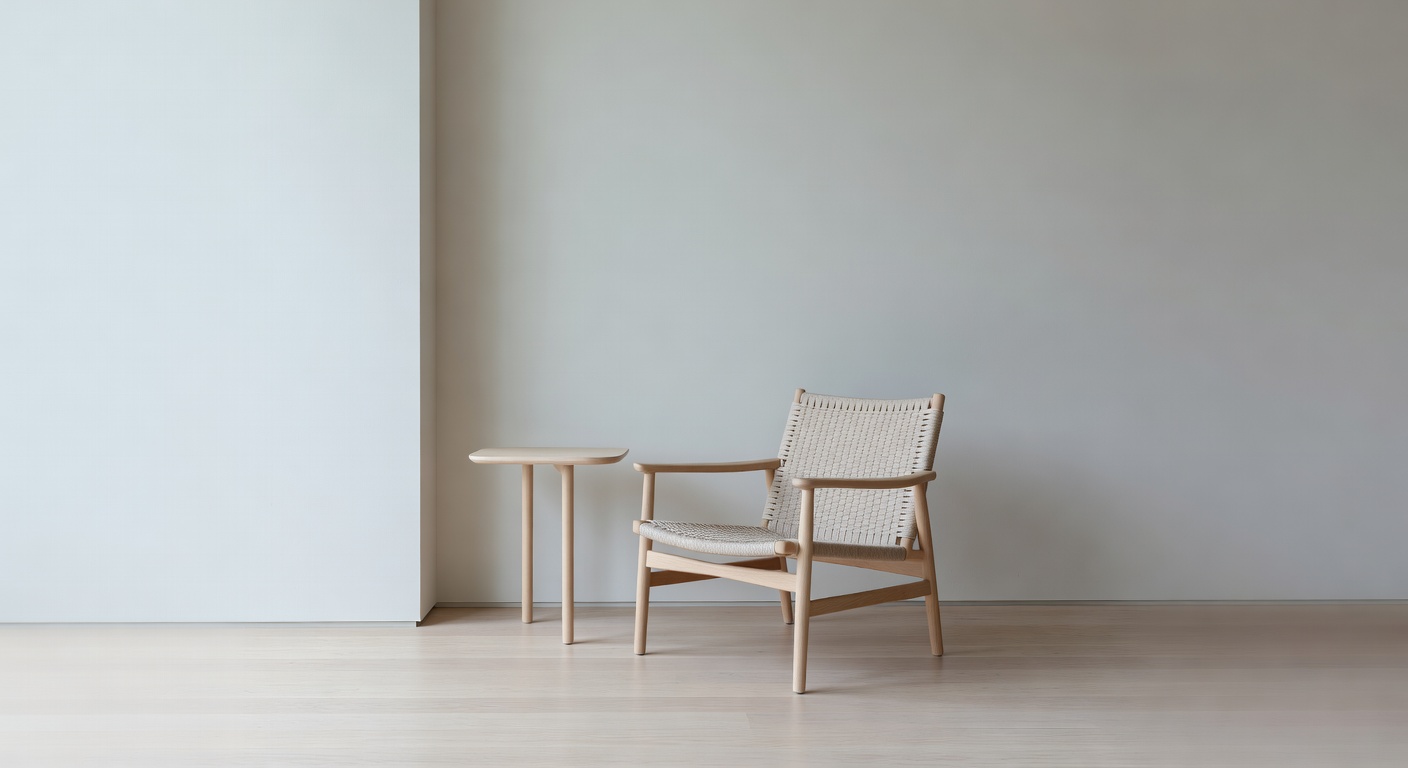 Minimal nordic home corner