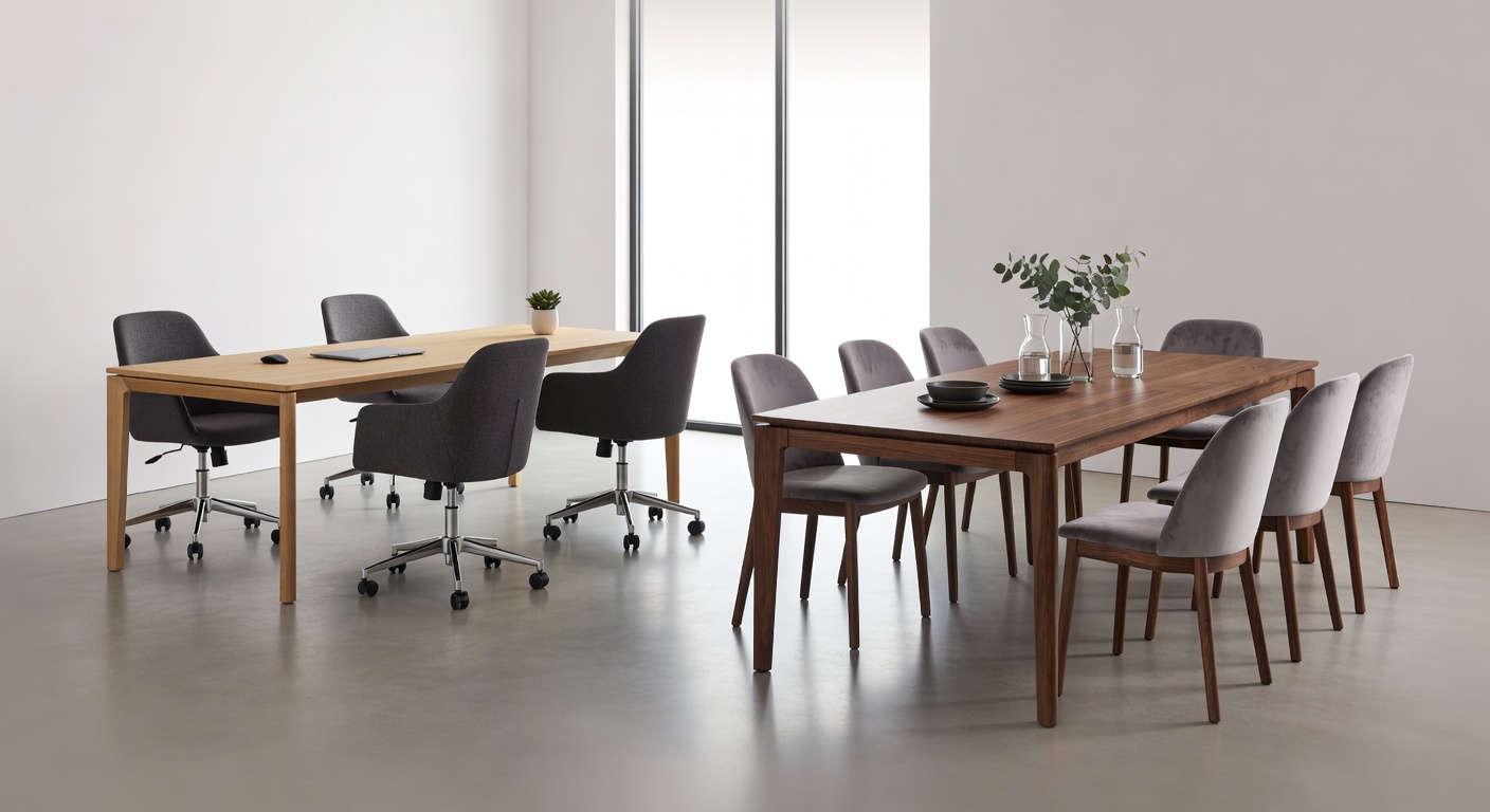 Contemporary office workspace